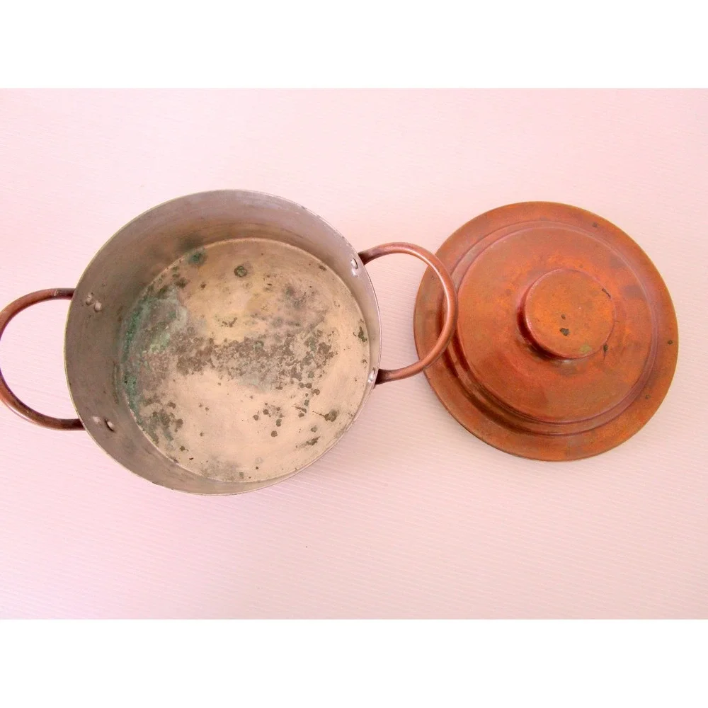 Vintage Copper Pot 8